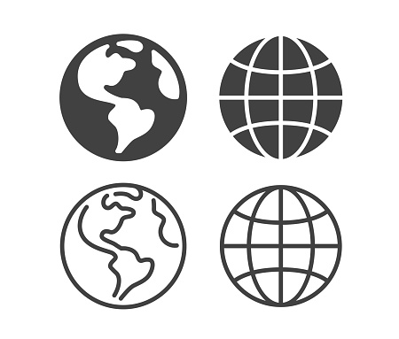 Globe - Illustration Icons