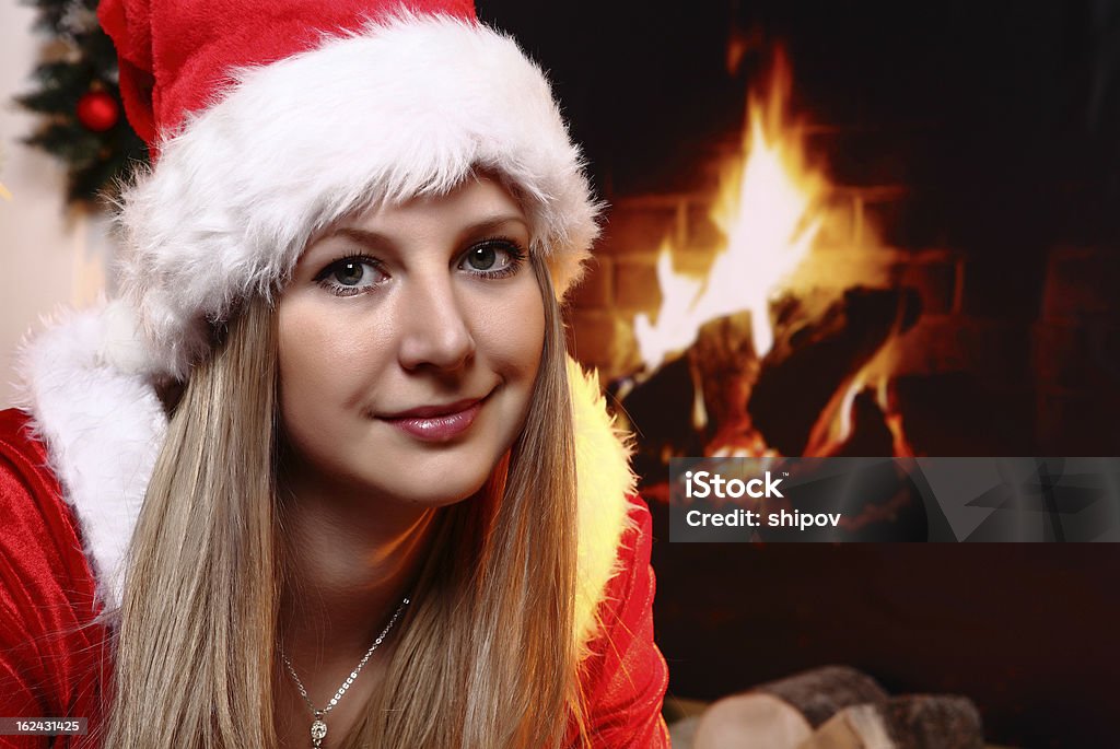 Chica de Navidad - Foto de stock de 20-24 años libre de derechos