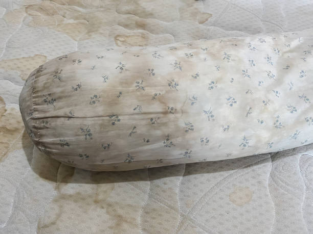 istock stains on the bolsters and mattress 1624363664