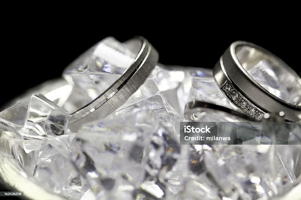 Hochzeitsringe - Lizenzfrei Diamant Stock-Foto