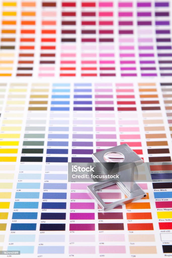 Farbe-Leitfaden - Lizenzfrei Analysieren Stock-Foto