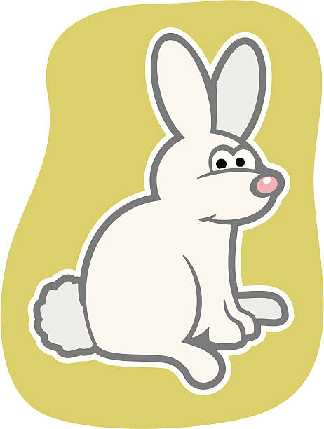 ilustraciones, imágenes clip art, dibujos animados e iconos de stock de conejo - green background color image people animal
