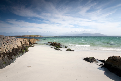 White Strand of the Monks Beach in Iona; Scotland