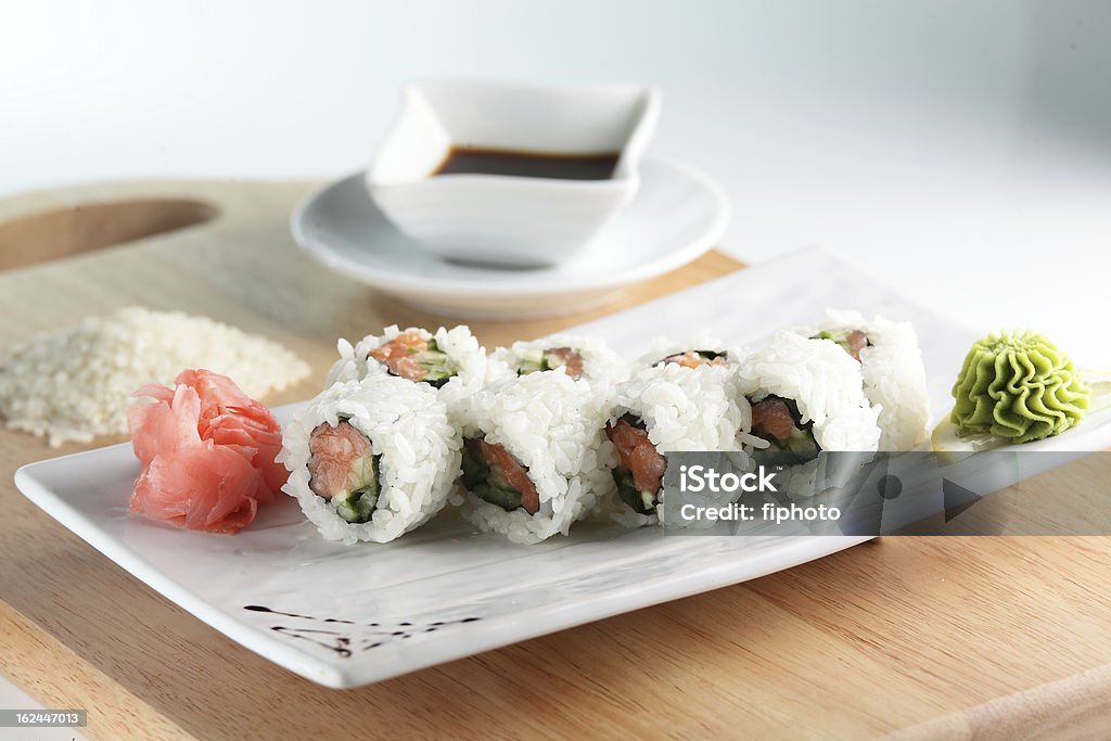 Frische und köstliche sushi - Lizenzfrei Aal Stock-Foto