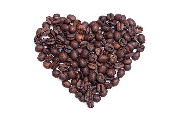 istock Love Shape of Coffee Beans 162447234