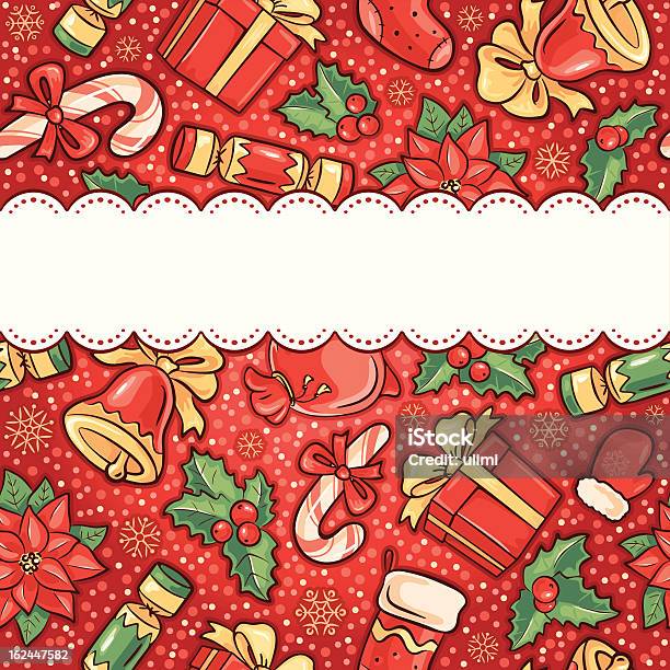 Fundo De Natal - Arte vetorial de stock e mais imagens de Bico-de-papagaio - Bico-de-papagaio, Bengala - Bastão de Açúcar, Moldura - Composição