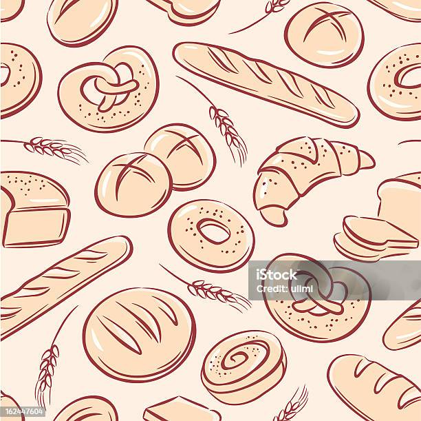 식빵 베이글에 대한 스톡 벡터 아트 및 기타 이미지 - 베이글, 빵, 패턴