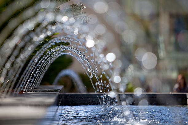 저수시설 기능 - fountain water spray spraying 뉴스 사진 이미지