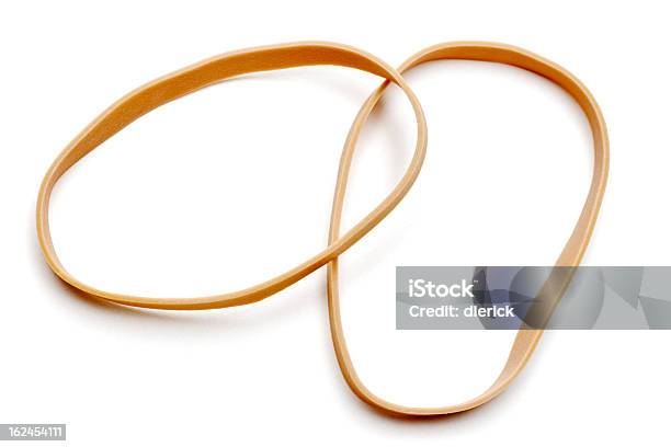 Rubber Bands Stock Photo - Download Image Now - Rubber Band, White Background, Rubber - Material