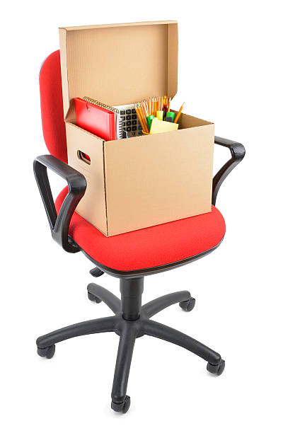 istock Office Equipments on Chair 162456100