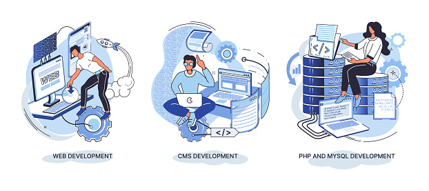 Website Architecture Concepts Web Development Php Mysql Cms Interface ...