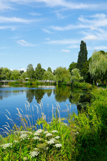 Public park (Rosarium) in Uetersen, close to Hamburg