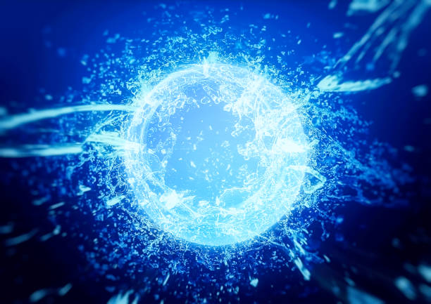 istock 3d illustration of abstract blue bubbles and blue splashes 1624833709