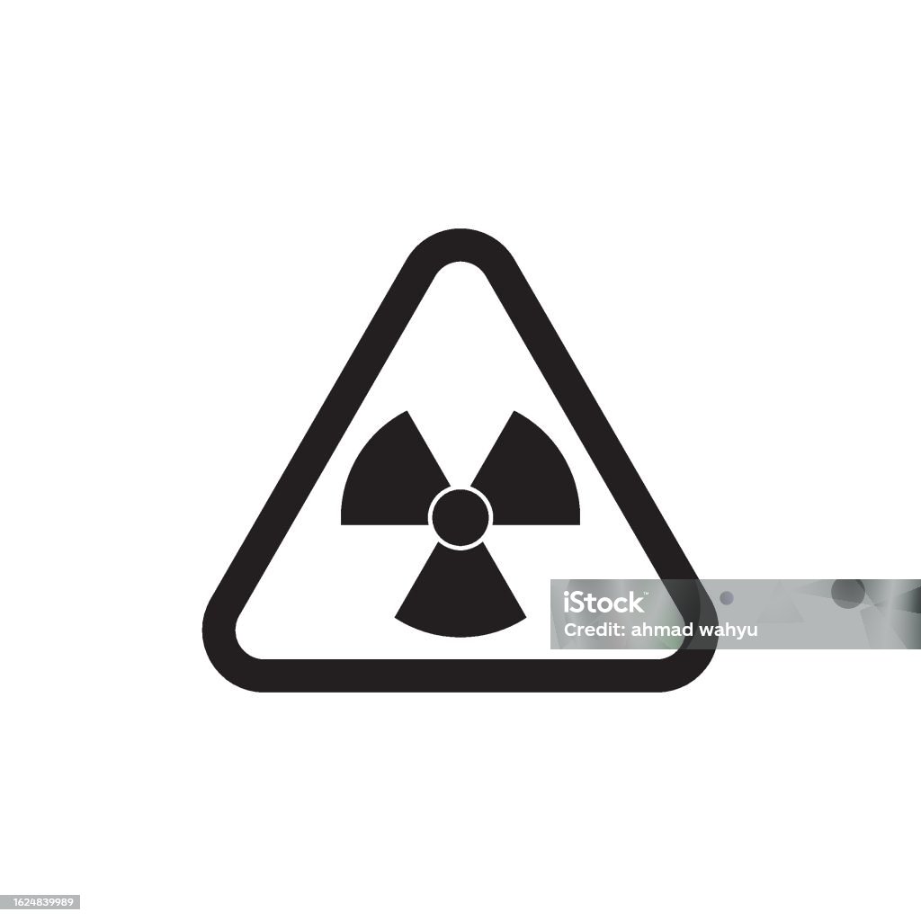 Radiation Risk Symbol Danger Radiation Risk Symbol Stock Illustration - Download Image Now ...