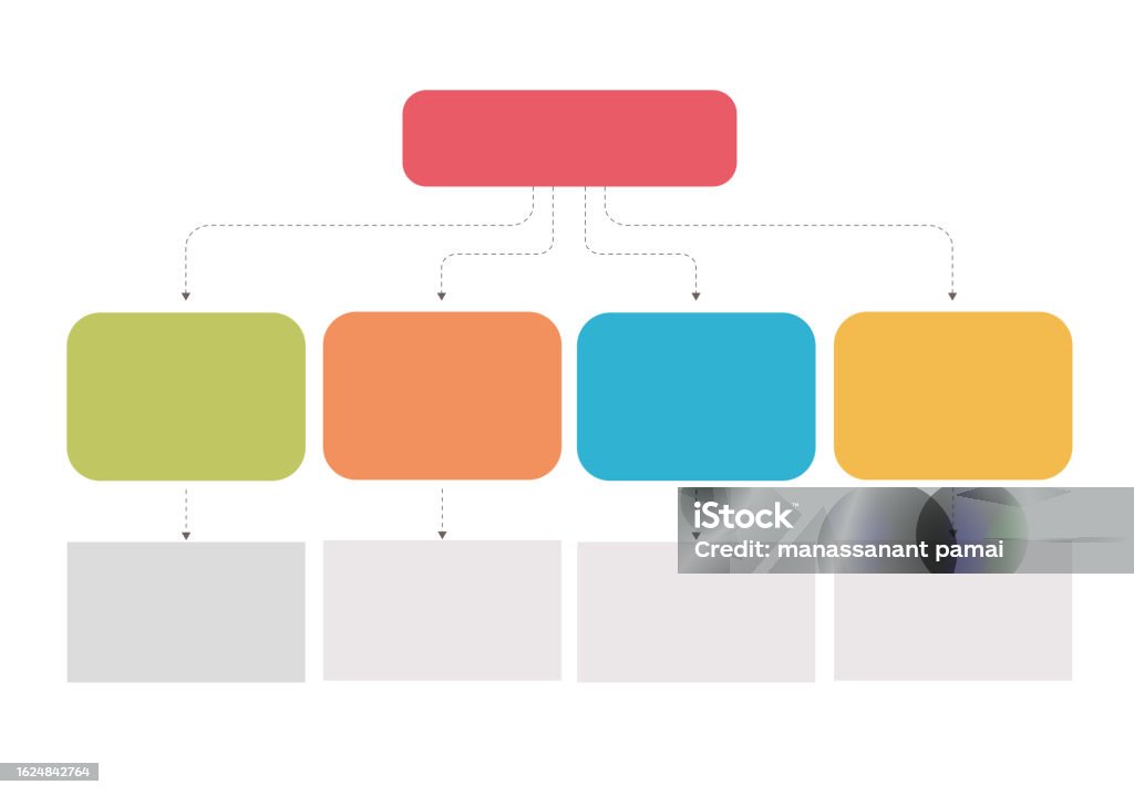 Workflow Chart Stock Image Infographic Flowchart Workflow Diagram Organization Chart Vector ...