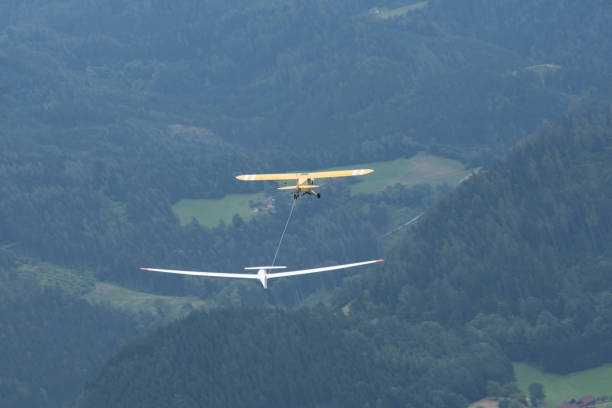 istock towing from a glider in the air 1624864651