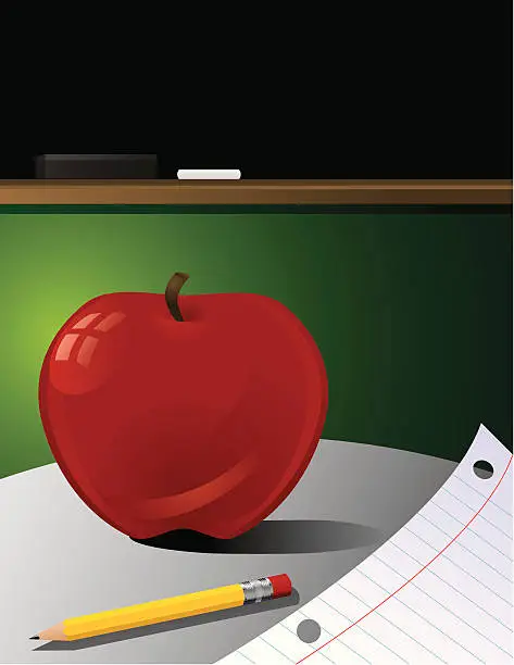 Vector illustration of Back to School Classroom