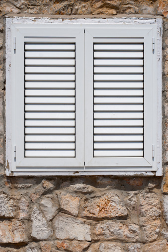 White window shutter. Similar photos http://i.istockimg.com/file_thumbview_approve.php?size=1&id=17406370 