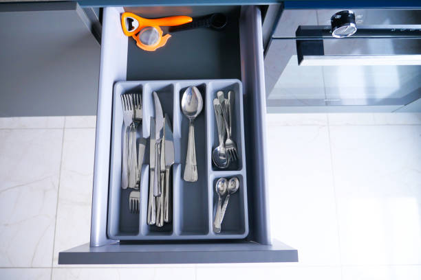 istock cutlery fork with knife and spoon in a drawer 1624973540