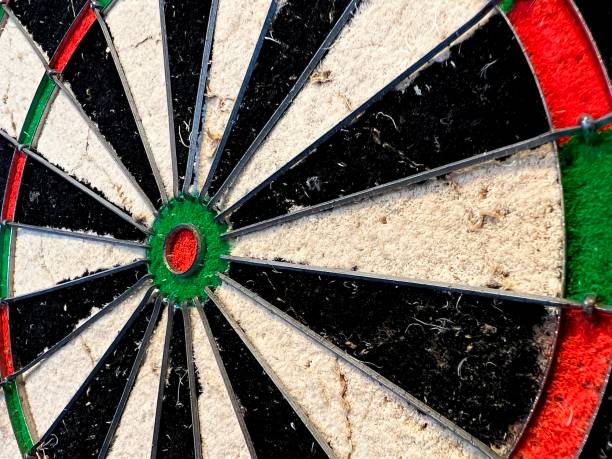istock Close up of a dartboard 1624974057
