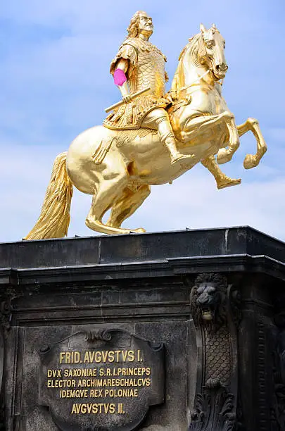 Photo of Statue of August the Strong in Dresden, Germany