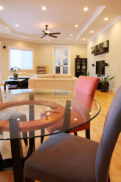 istock Modern Dining and Family Room 162498294