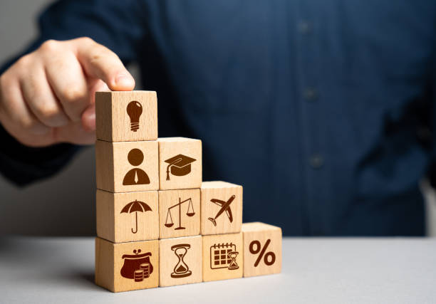 istock Business around the idea. 1624990489