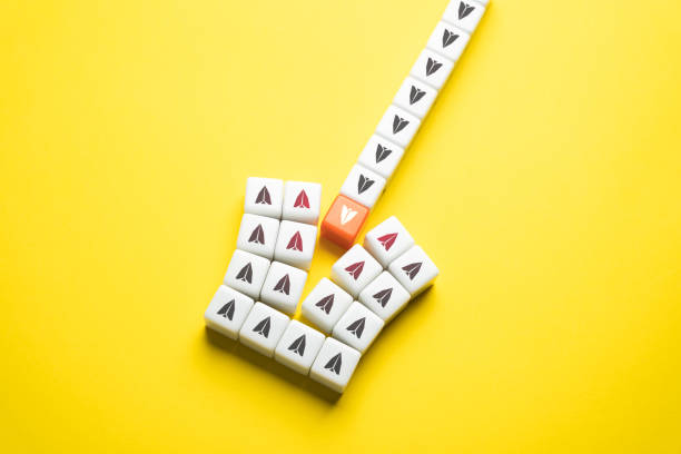 istock Beat the competitor with successful leadership. 1624990519
