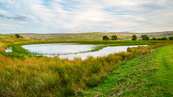 Also called West Slitt Dam and used in the nearby old Lead Mine at Weardale, County Durham in the North Pennines AONB