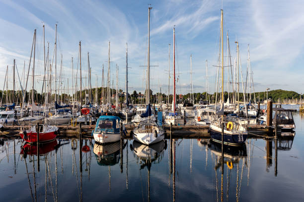 istock Baltic Sea marina in the evening 1625067805