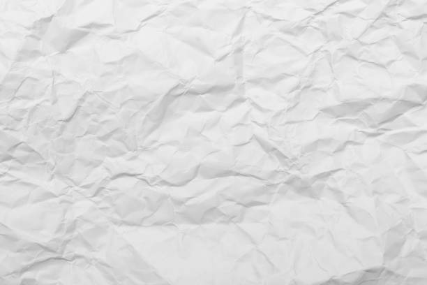 istock White Paper Texture background. Crumpled white paper abstract shape background with space paper recycle for text. 1625088330