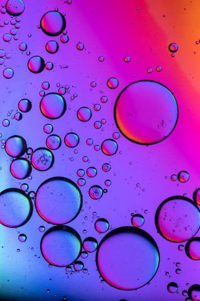 istock Abstract oil drops in a water 1625101498