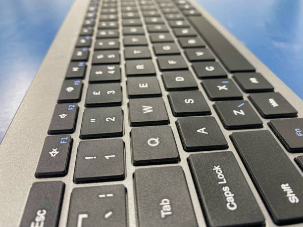 Close-up photo of a computer keyboard