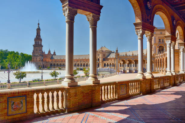 istock Plaza de Espana in Seville 1625169814