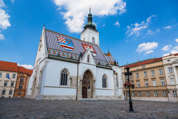 istock St. Mark's Church and St. Mark's Square in Zagreb, Croatia 1625198539