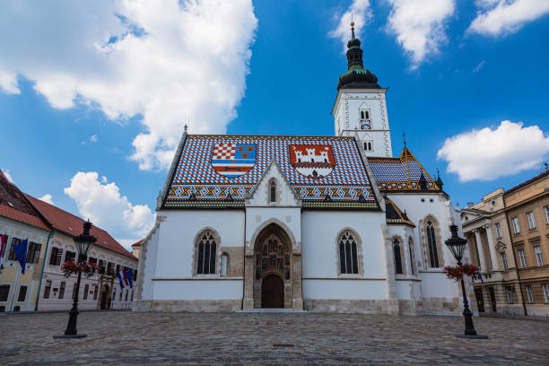 istock St. Mark's Church and St. Mark's Square in Zagreb, Croatia 1625199171