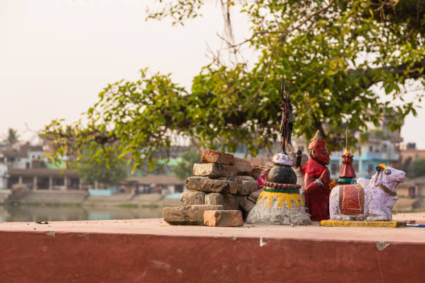 tempio indù a janakpur, un luogo sacro dell'induismo in nepal - janakpur foto e immagini stock