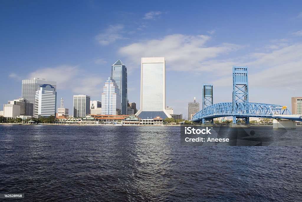 Jacksonville Florida View of downtown Jacksonville Florida from the St John River Jacksonville - Florida Stock Photo
