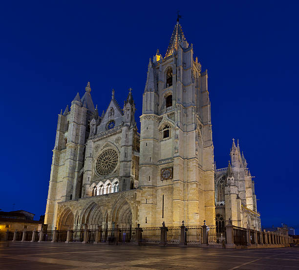 istock Gothic cathedral of Leon.Spain. 162528982