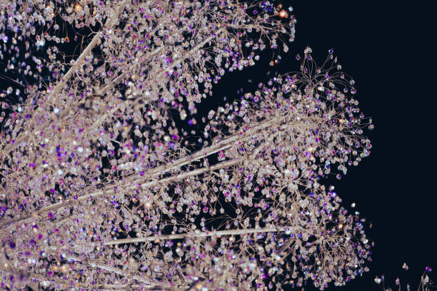 istock Glittering illuminations of Christmas in winter 1625290409