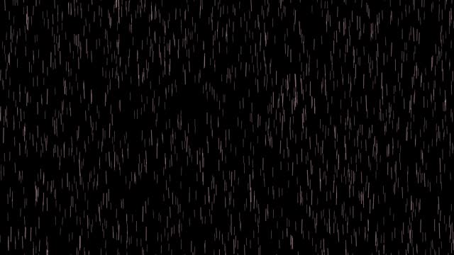 Raining animation background stock video