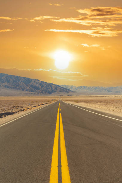istock An empty road running straight through Death Valley 1625312578