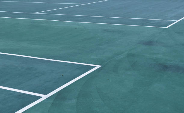 istock Lines of tennis courts 1625343411