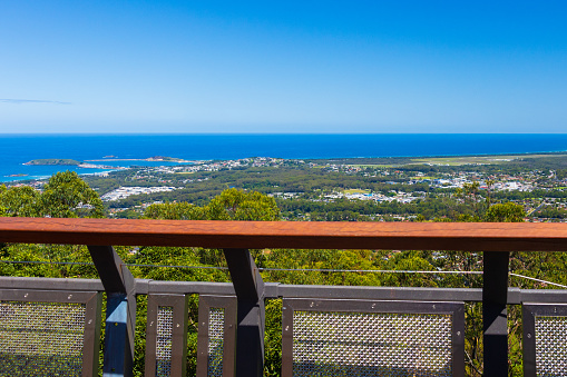 View of Coffs Harbour from Forest Sky Point Lookout