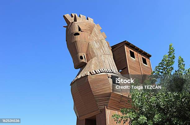 Troy Horse Stock Photo - Download Image Now - Trojan Horse, Türkiye - Country, Ancient Civilization