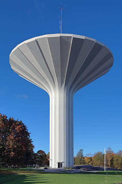 water tower svampen in orebro, sweden - örebro bildbanksfoton och bilder