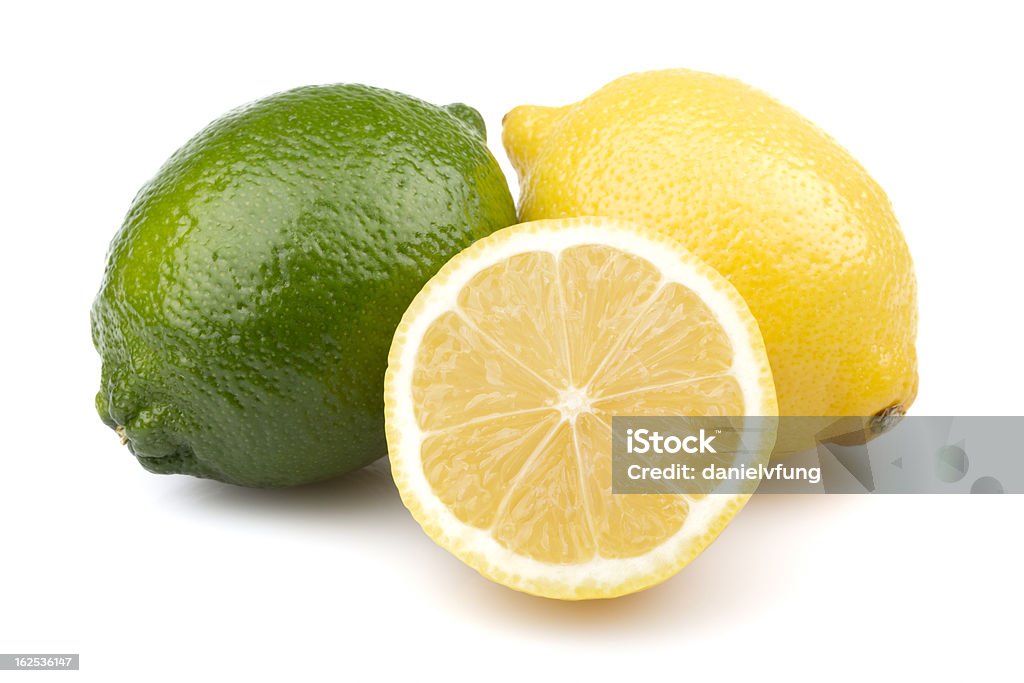 Lemon und Limette - Lizenzfrei Farbbild Stock-Foto