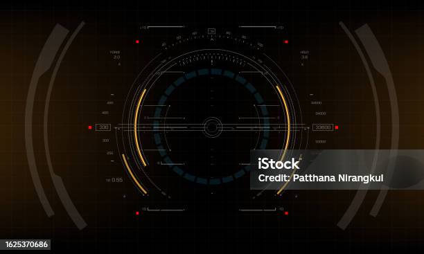 Hud Scifi Interface Screen View Digital Data Design Virtual Reality ...