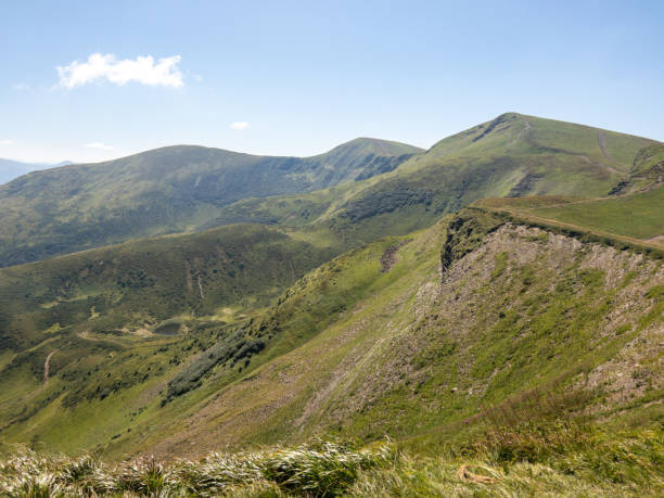 istock Landscape view of Carpathian Mountains 1625393150