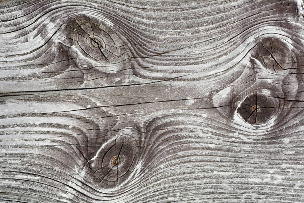 istock Texture of old  board with grain and knots 1625407784